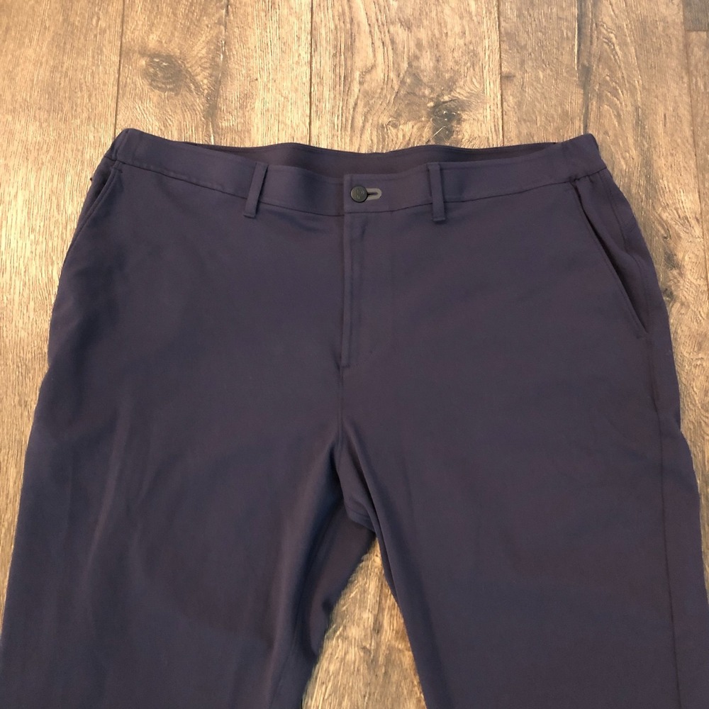 Public Rec Gamechanger Pants Stretch Performance 40x28 Mens Blue Commuter Chino - Picture 2 of 14